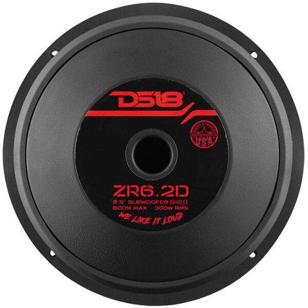Main product image for DS18 ZR6.2D 6-1/2" Elite-Z DVC Subwoofer 2 Ohms Per Coil294-8064